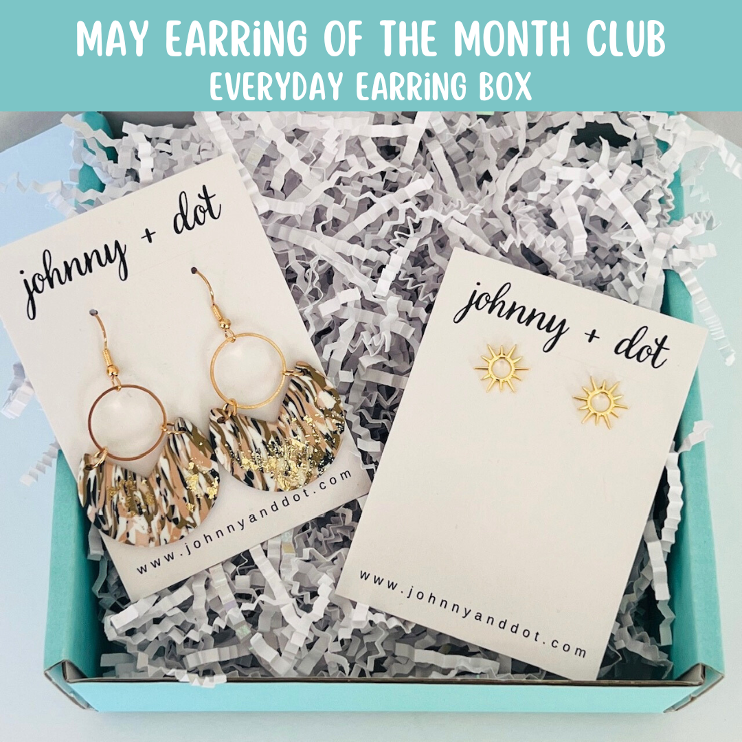 Earring of the Month Club Subscription Box