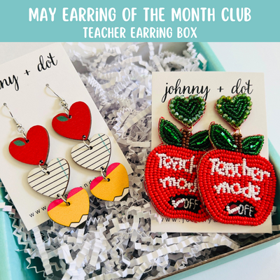 Earring of the Month Club Subscription Box