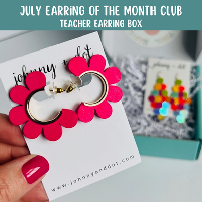 Earring of the Month Club Subscription Box