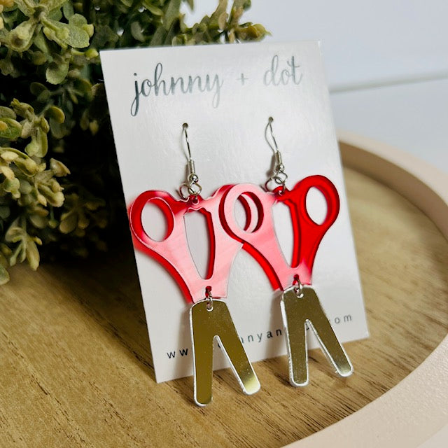 Snip Snip Scissor Earrings