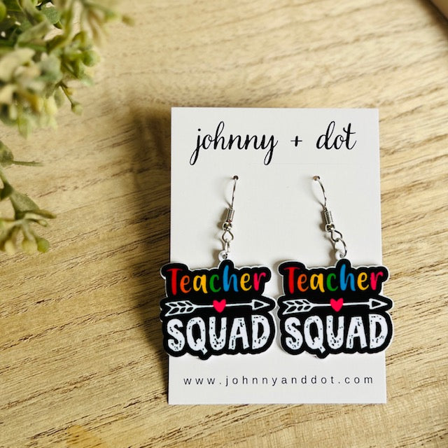 Teacher Squad Earrings