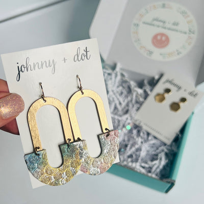 Earring of the Month Club Subscription Box