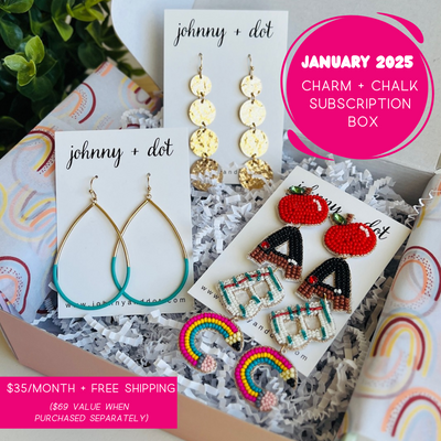 Charm + Chalk Earring Subscription Box